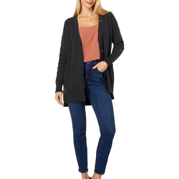 Madewell Brick V Neck Cami Sleeveless Flutter Flare Cropped Tank Top Size Med - Picture 7 of 7